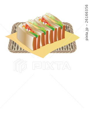 今日のご飯サンドウィッチ 26166356