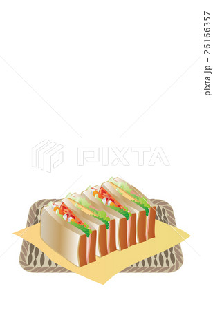 今日のご飯サンドウィッチ 26166357