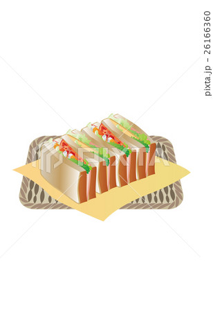 今日のご飯サンドウィッチ 26166360