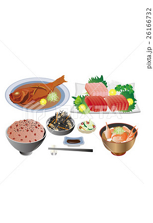 今日のご飯まぐろの刺身 26166732