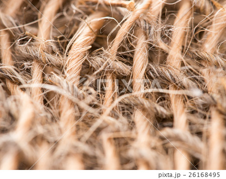 Jute twine texture closeup 26168495