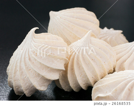 Closeup of meringue cookies 26168535