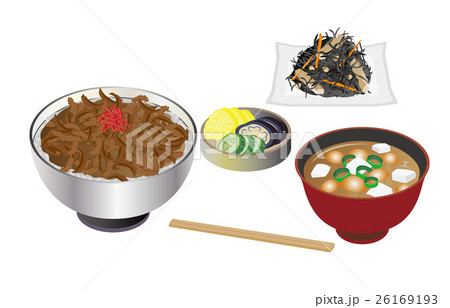 今日のご飯牛丼 26169193