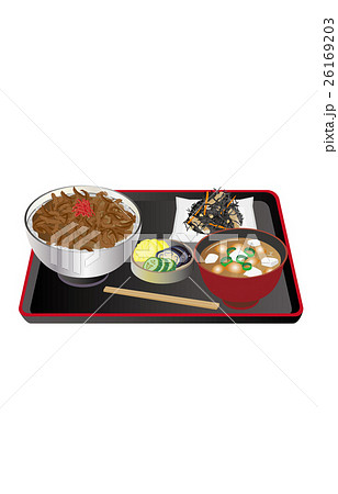 今日のご飯牛丼 26169203