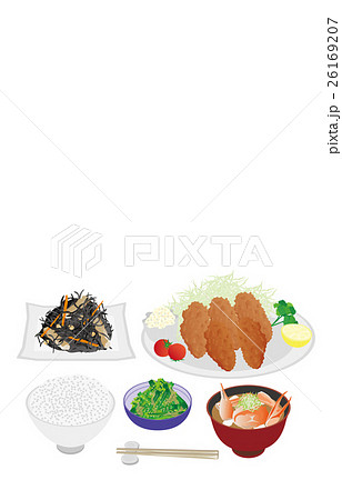 今日のご飯牡蠣フライ 26169207