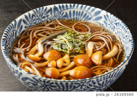 なめこ蕎麦 26169360