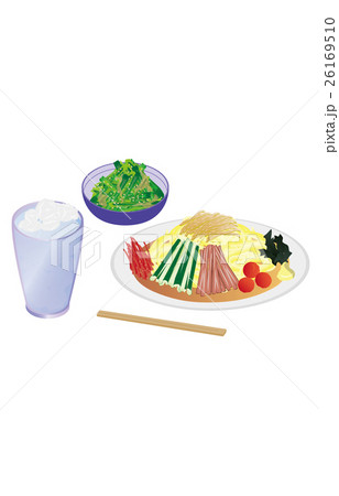 今日のご飯冷やし中華 26169510