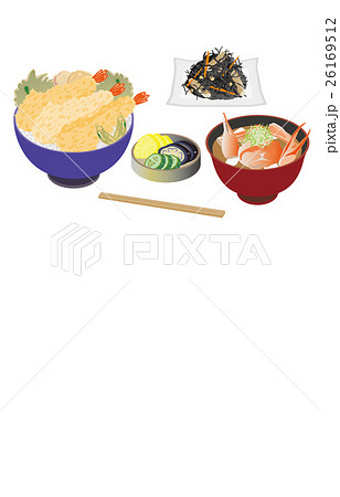 今日のご飯天丼 26169512