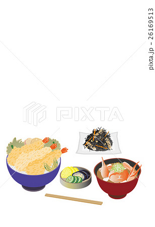 今日のご飯天丼 26169513