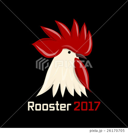 Funny Rooster, symbol of 2017 new year 26170705