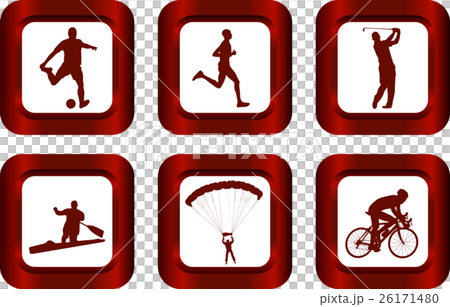 set of sport icons 26171480