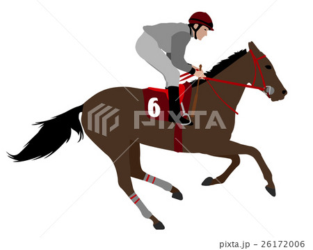 jockey riding race horse illustration 4 jockey riding race horse illustration 4 26172006