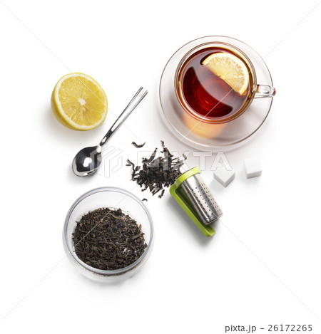 tea accessories on a white background 26172265
