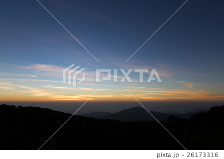 mountain landscape with sky at dawn mountain landscape with sky at dawn 26173316