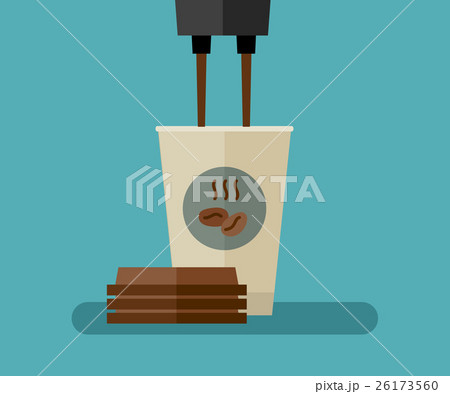 Coffee paper cup 26173560