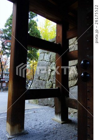真田丸元城  秋の信州上田城(真田城) 26175522
