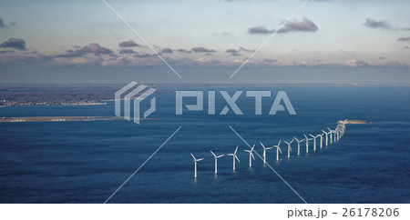 Wind farm in sea 26178206