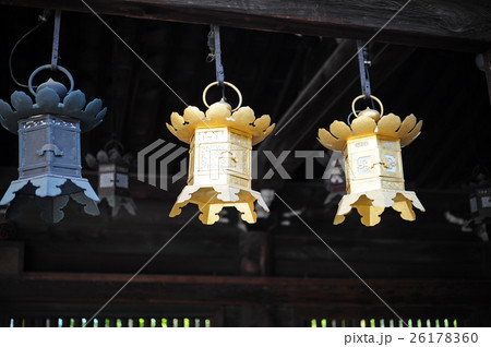 北野天満宮の吊燈籠-4 26178360