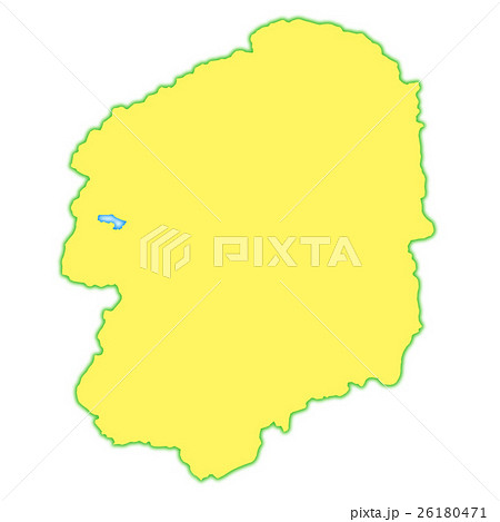 栃木県地図のイラスト素材 26180471 Pixta