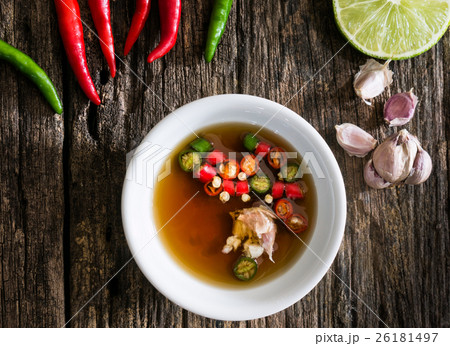 Thai fish sauce three taste. Thai fish sauce three taste. 26181497