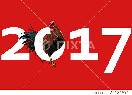2017年酉年年賀状 26184954