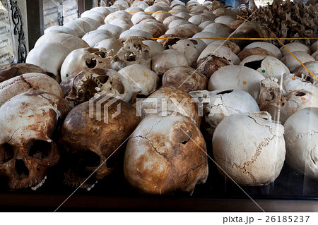 カンボジアのプノンペン郊外にあるキリング・フィールド 26185237