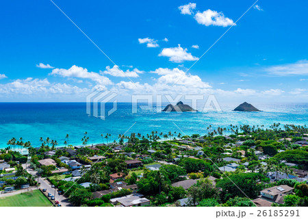 ハワイ オアフ島カイルア・ラニカイビーチ「天国の海」 ハワイ オアフ島カイルア・ラニカイビーチ「天国の海」 26185291