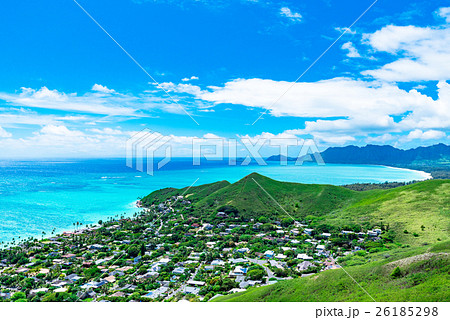 ハワイ　オアフ島カイルア・ラニカイビーチ「天国の海」 26185298