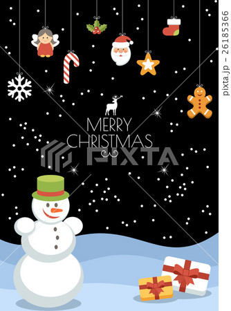 Christmas greeting card 26185366