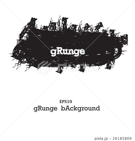 Modern Textured Grunge Brush Stroke . 26185809