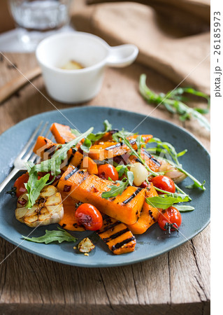 Grilled Butternut squash salad Grilled Butternut squash salad 26185973