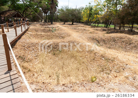 カンボジアのプノンペン郊外にあるキリング・フィールド 26186334