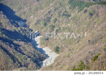 山上から望む新緑のゴーラ沢 山上から望む新緑のゴーラ沢 26188054