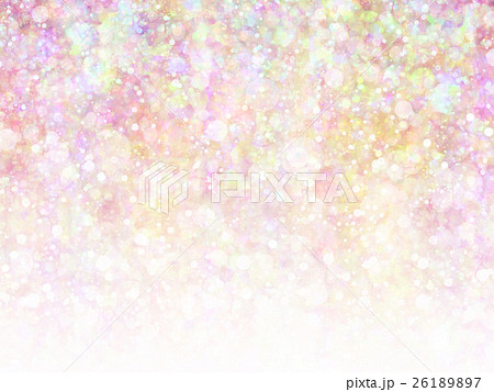 キラキラ背景5 ピンク のイラスト素材 26189897 Pixta