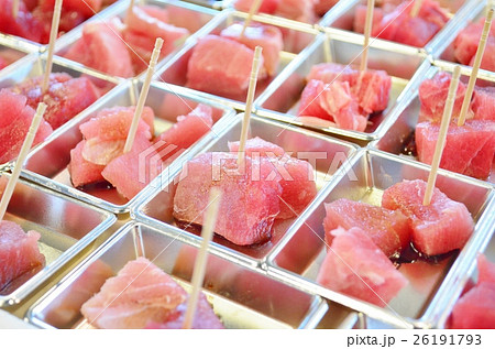 マグロの試食 マグロの試食 26191793