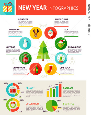 New Year Infographics New Year Infographics 26192080