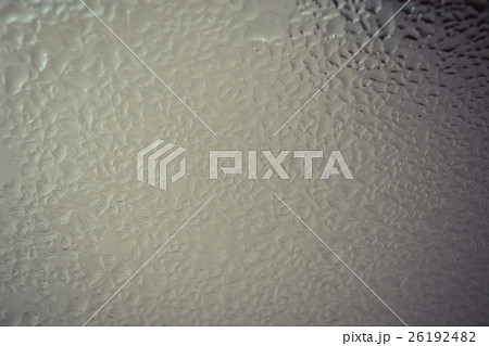 Water drops on glass 26192482