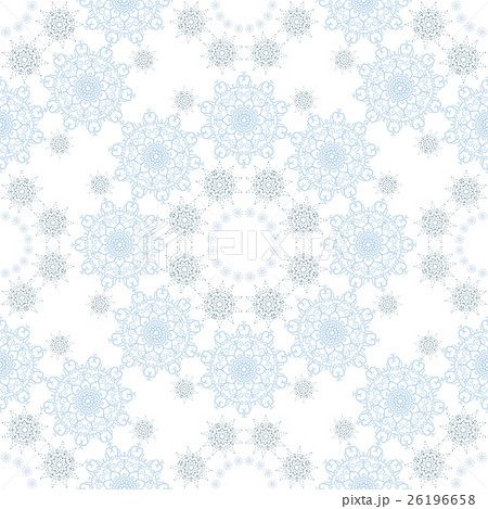 Vintage pattern with linear ornament. Vector 26196658