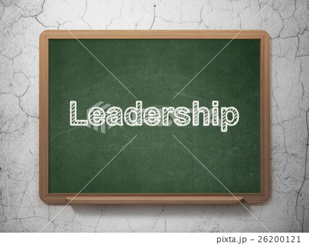 Business concept: Leadership on chalkboard Business concept: Leadership on chalkboard 26200121