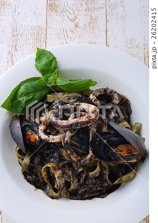 イカスミパスタ 26202415