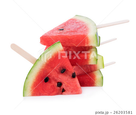 watermelon isolated on white background watermelon isolated on white background 26203581
