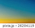 夕暮れ時に望む富士山 26204119