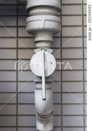 ガス管のバルブ 26206685