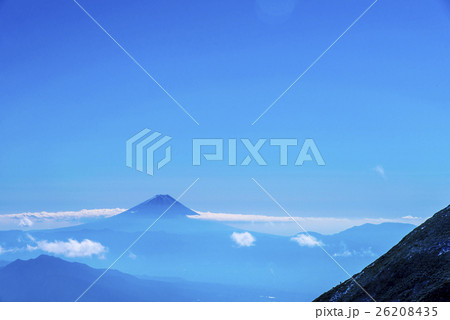 雲海と富士山 26208435