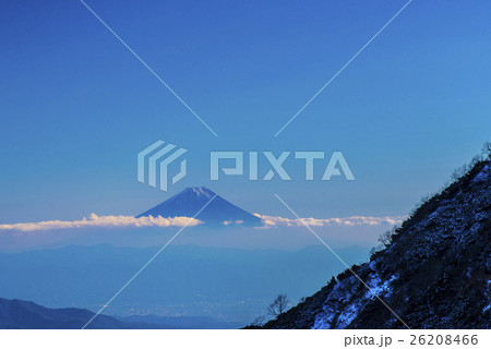 八ヶ岳と富士山 26208466