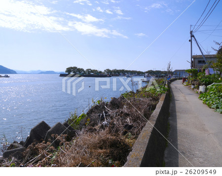 琵琶湖の最大の離れ小島「沖島」/港風景 琵琶湖の最大の離れ小島「沖島」/港風景 26209549