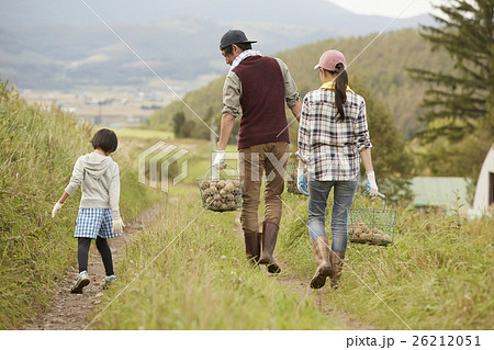 田舎暮らしの家族 26212051