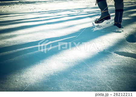 雪を歩く 雪を歩く 26212211