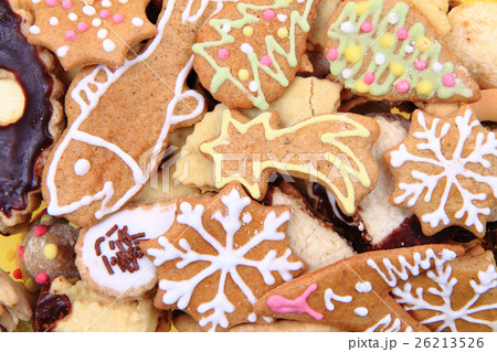 christmas cookies background 26213526