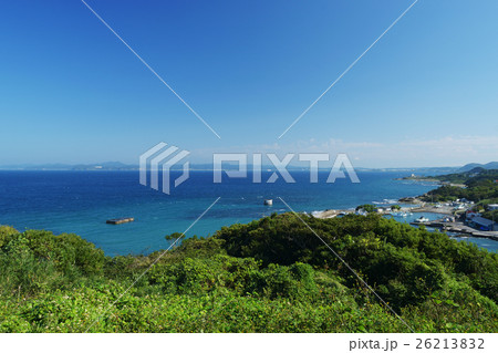 洲埼灯台より望む館山湾 26213832
